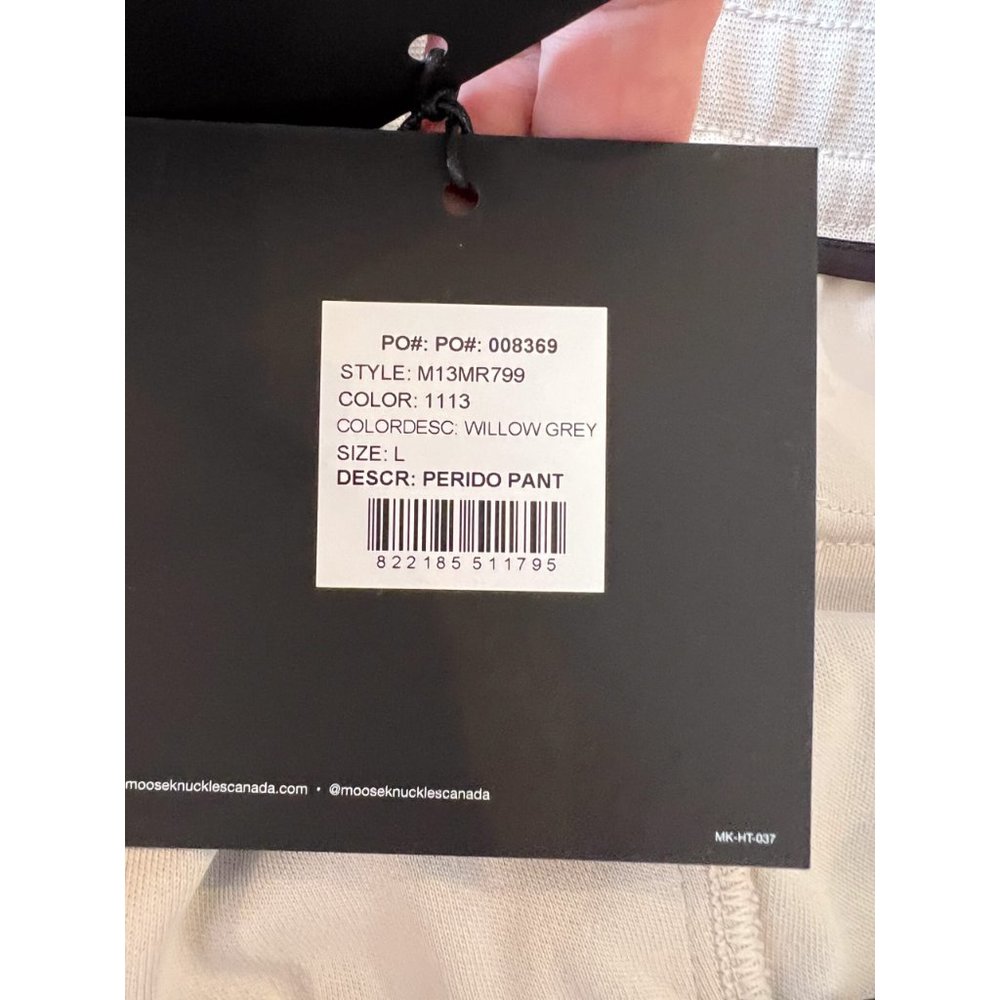 Men's Moose Knuckles Perido Cargo Joggers - Picture 12 of 15